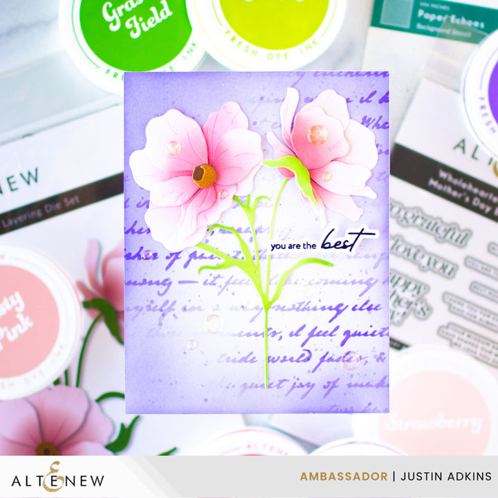 Craft-A-Flower: Butterfly Ranunculus Layering Die Set - Altenew