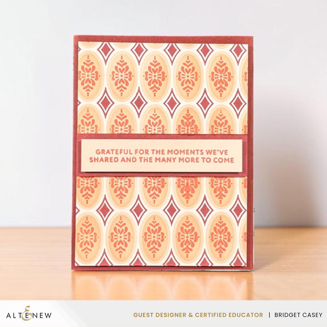 Heirloom Filigree - Oval 3D Embossing Folder