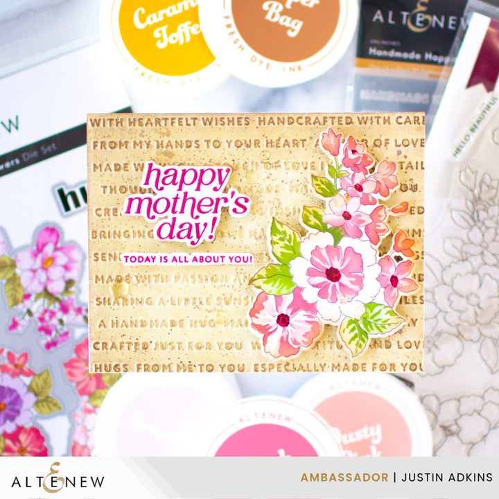 Handmade Happiness 3D Embossing Folder - Altenew