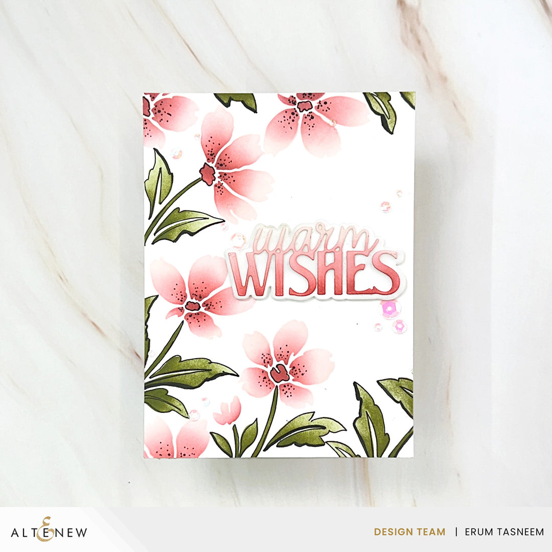 Painted Petals Stencil Set (3 in 1)