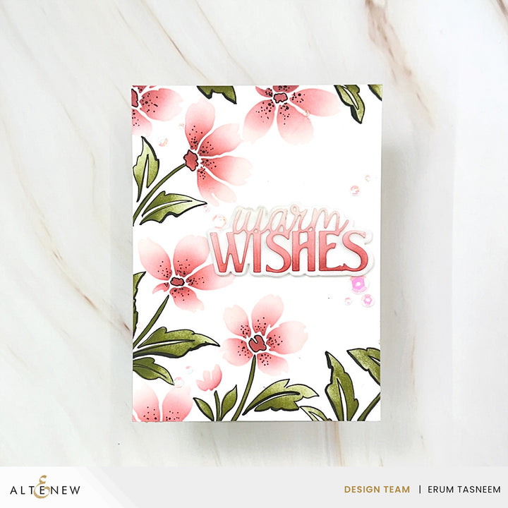 Painted Petals Stencil Set (3 in 1)