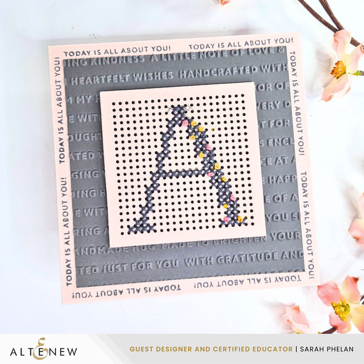 Handmade Happiness 3D Embossing Folder - Altenew