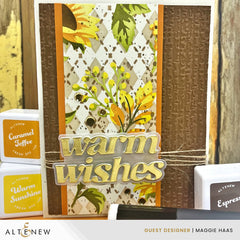 Warm & Cozy Sentiments Die Set