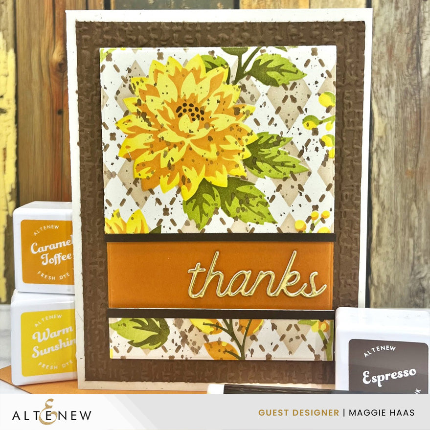 Warm & Cozy Sentiments Die Set