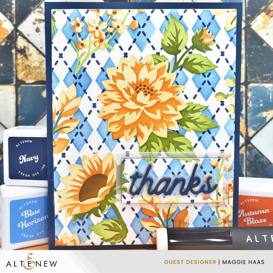 Warm & Cozy Sentiments Die Set