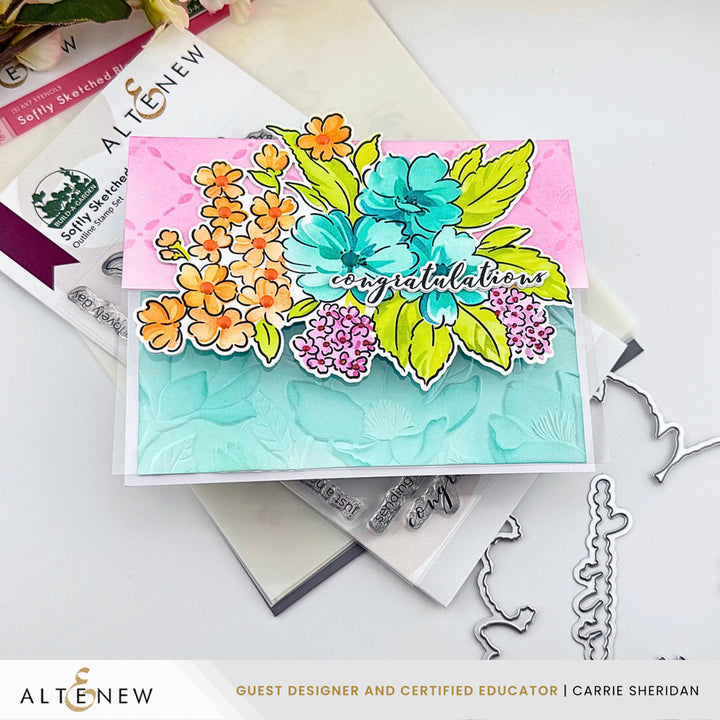 Build-A-Garden: Softly Sketched Blooms