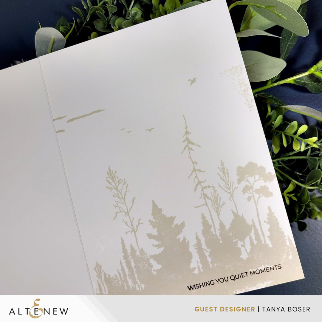 Woodland Silhouette Stamp Set