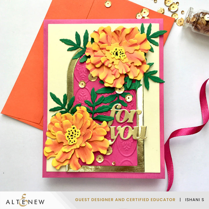 Craft-A-Flower: Marigold Layering Die Set