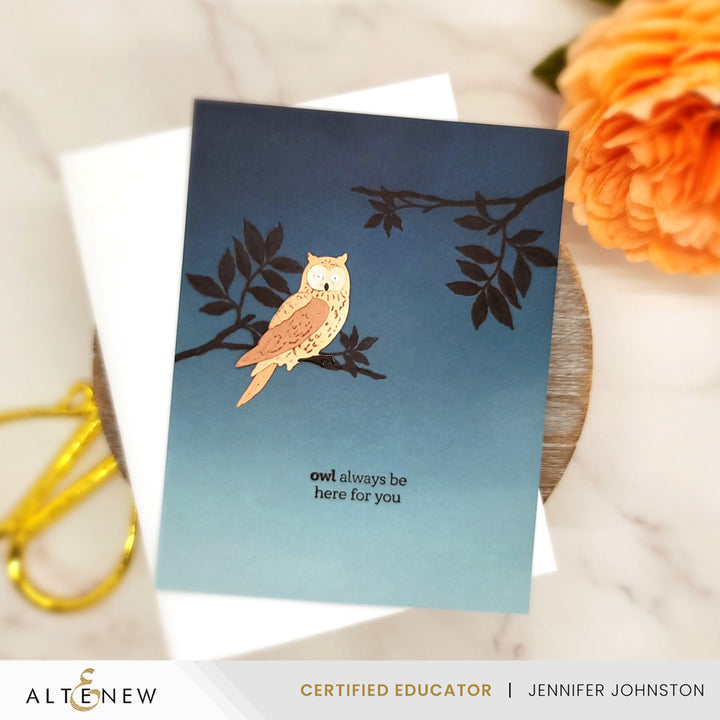 Mini Delight: Woodland Wisdom Stamp & Layering Die Set