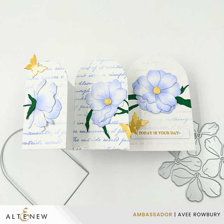 Craft-A-Flower: Butterfly Ranunculus Layering Die Set - Altenew