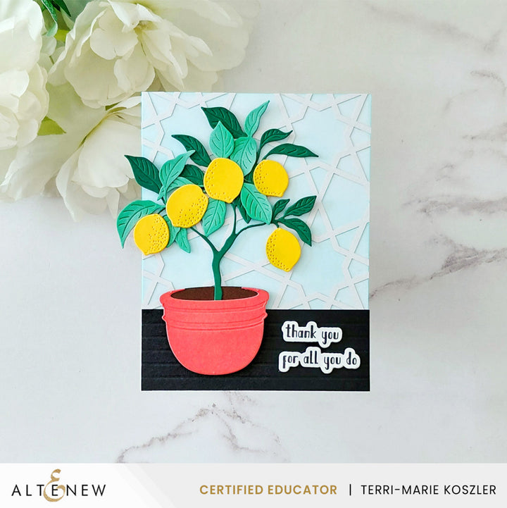 Creative Cuts: Lemon Tree Layering Die Set
