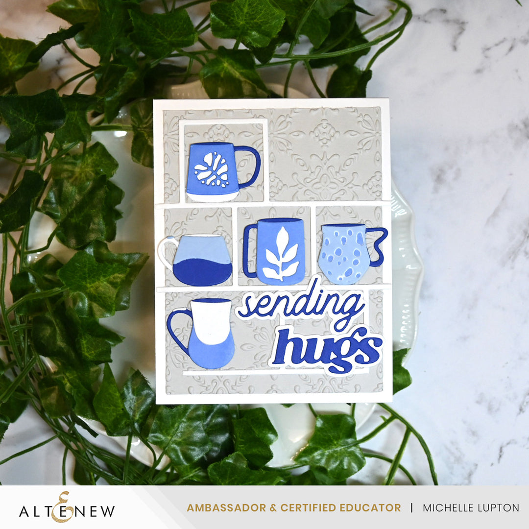 Warm & Cozy Sentiments Die Set