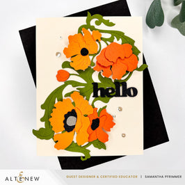 Ornamental Poppies Layering Die Set - Altenew