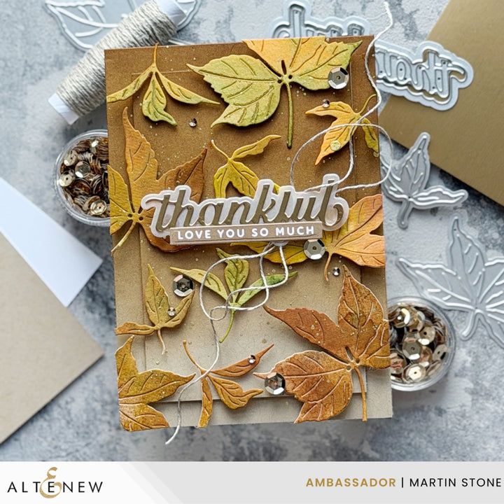 Creative Cuts: Fall Pickings Layering Die Set