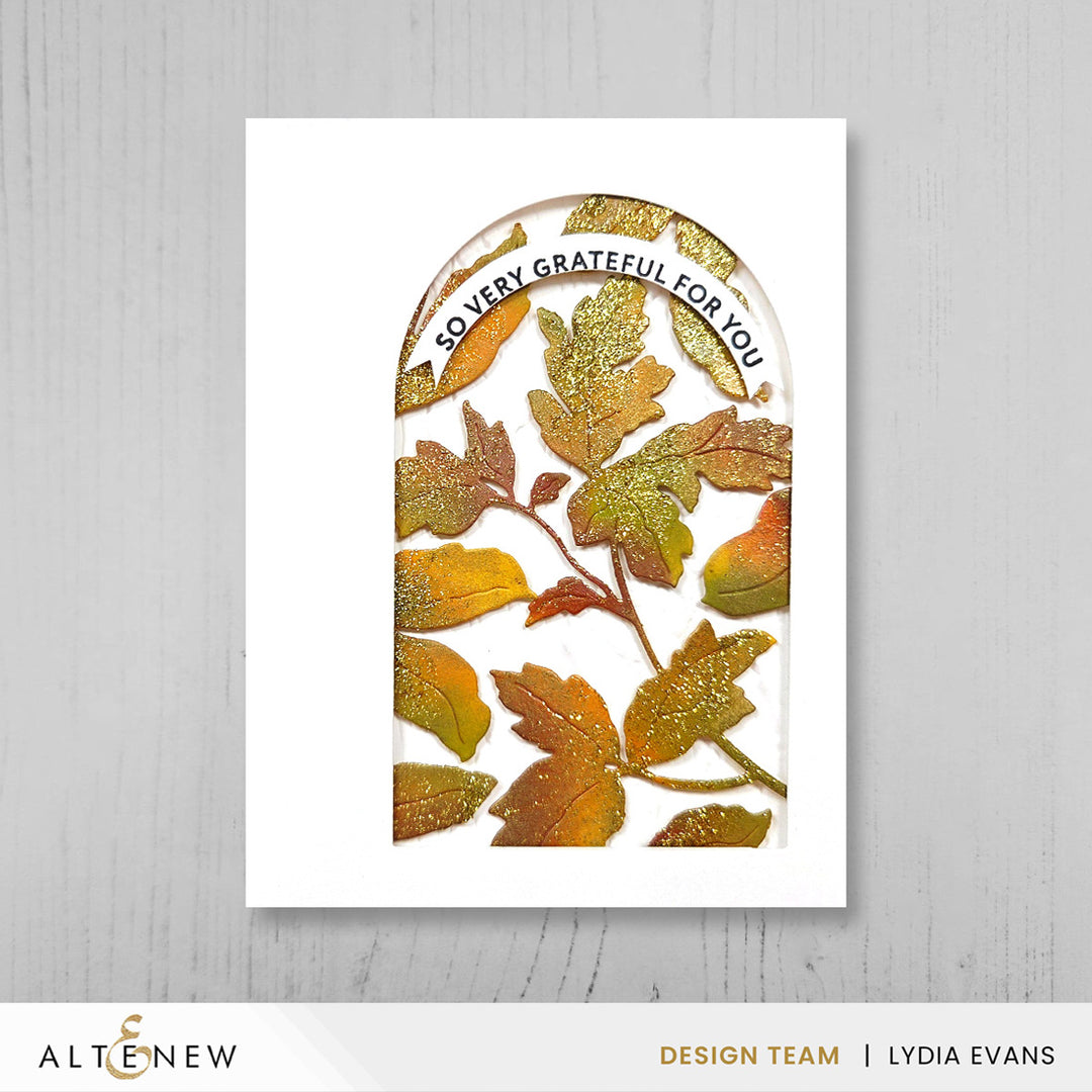 Arched Sentiments Stamp Set