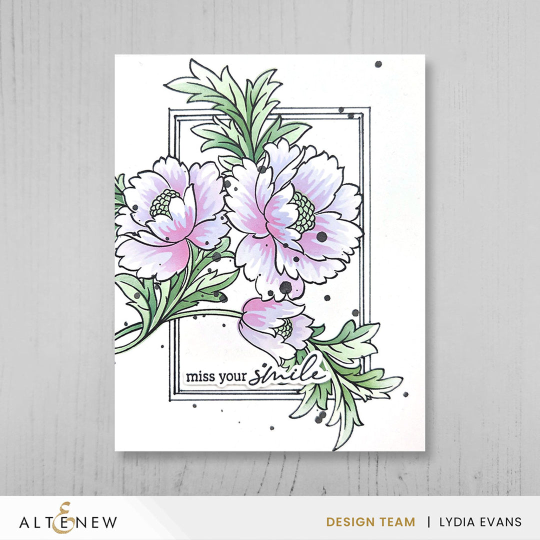 Build-A-Garden: Scripted in Bloom Add-On Die Set - Altenew