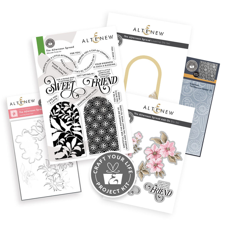 Craft Your Life Project Kit: The Afternoon Spread & Add-on Die Bundle