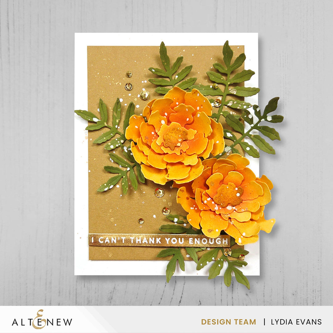 Craft-A-Flower: Marigold Layering Die Set