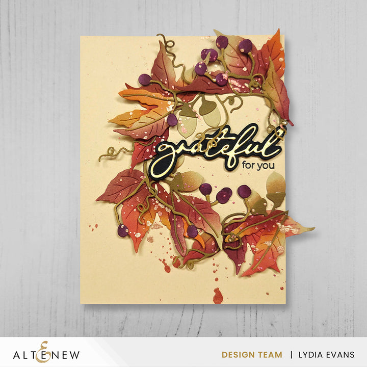 Creative Cuts: Fall Pickings Layering Die Set