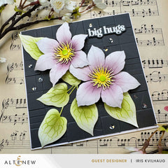 Craft-A-Flower: Clematis Layering Die Set - Altenew