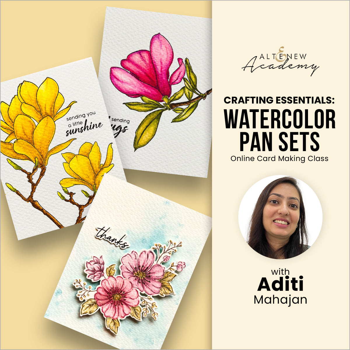 Crafting Essentials - Watercolor Pan Sets