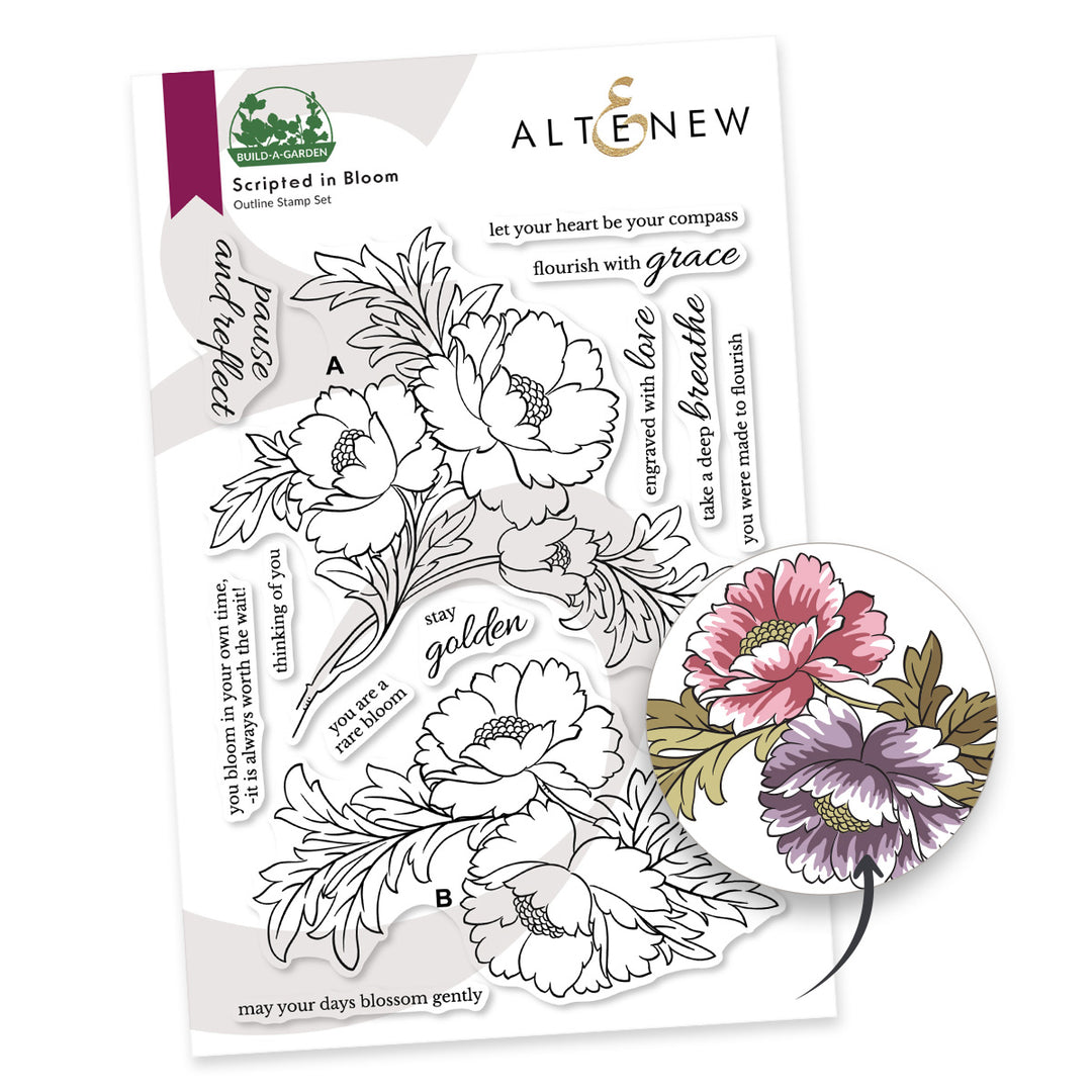 Build-A-Garden: Scripted in Bloom - Altenew