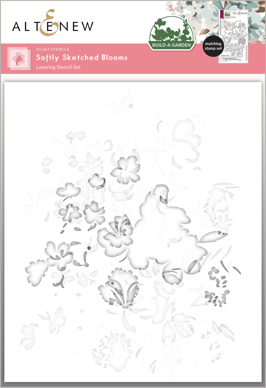 Build-A-Garden: Softly Sketched Blooms