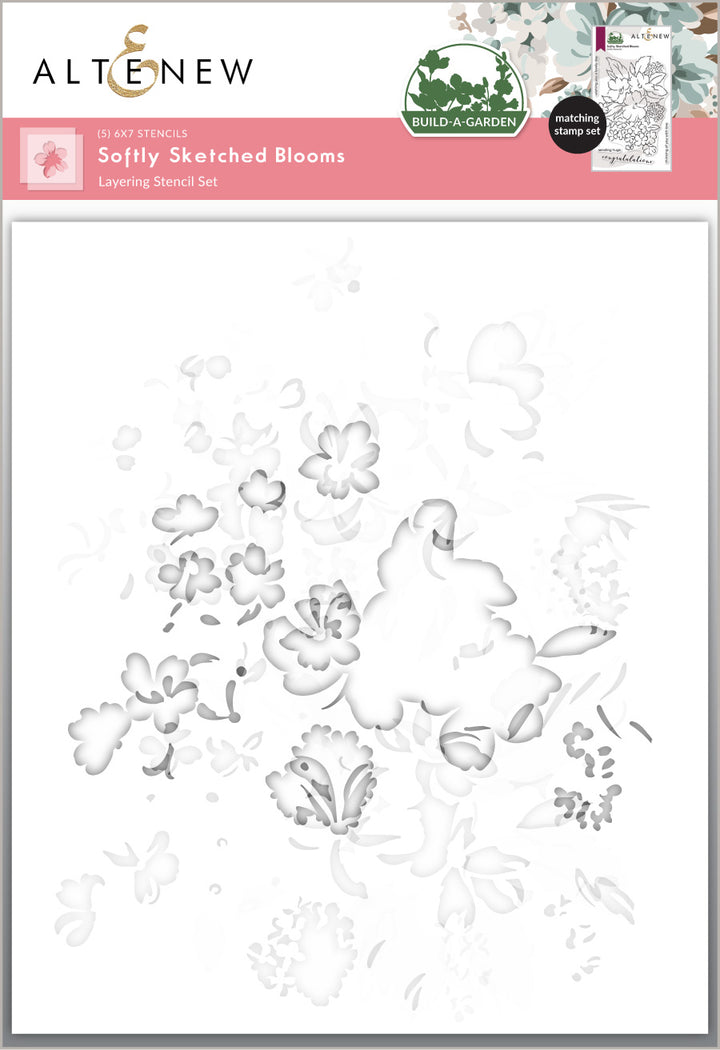 Build-A-Garden: Softly Sketched Blooms