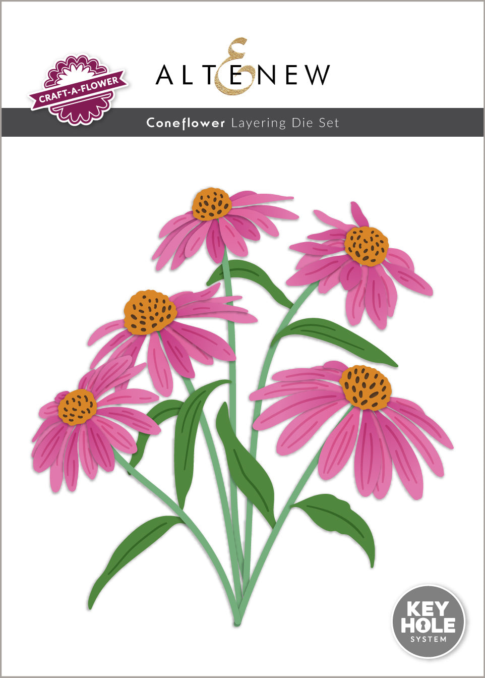 Craft-A-Flower: Coneflower Layering Die Set