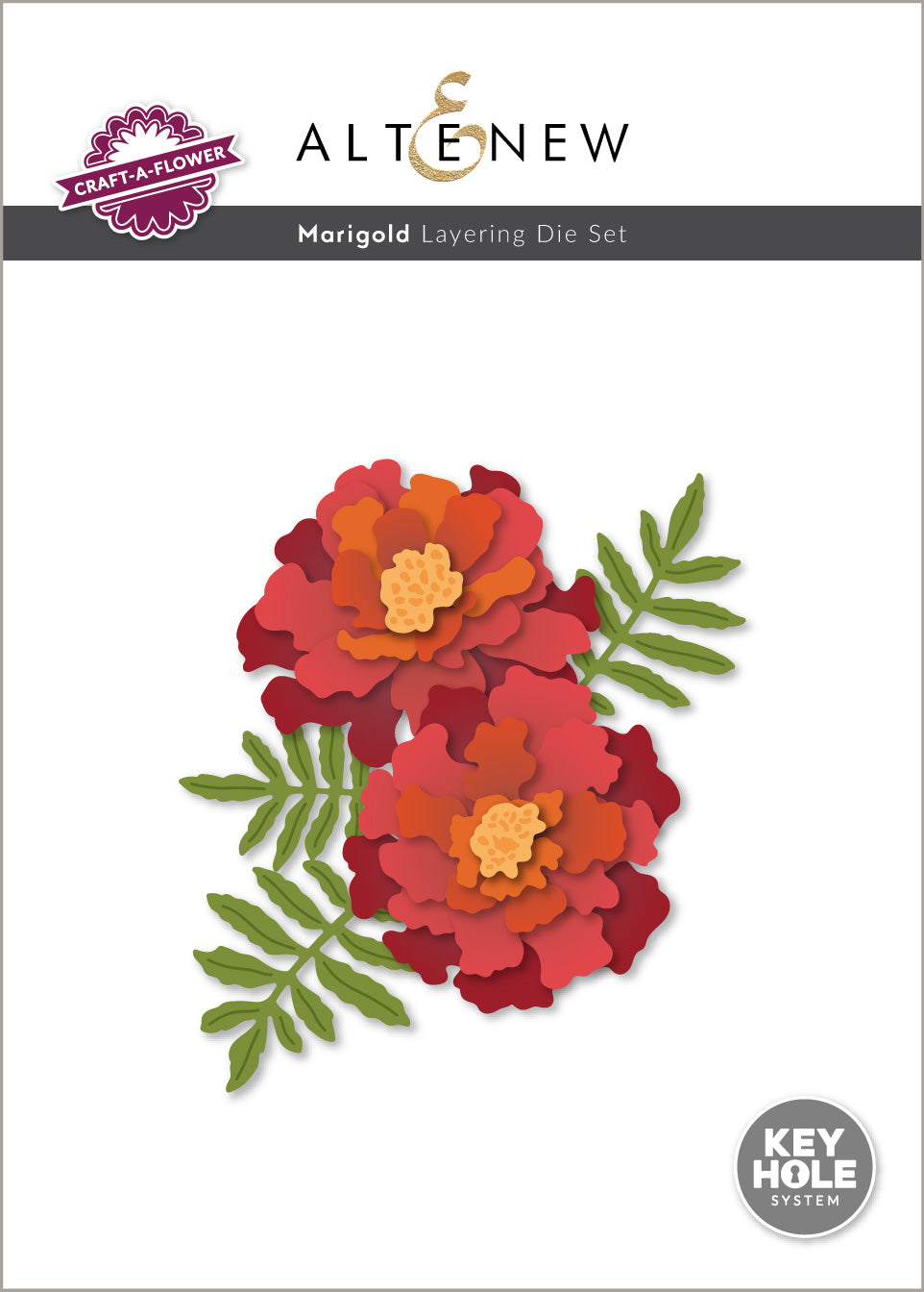 Craft-A-Flower: Marigold Layering Die Set