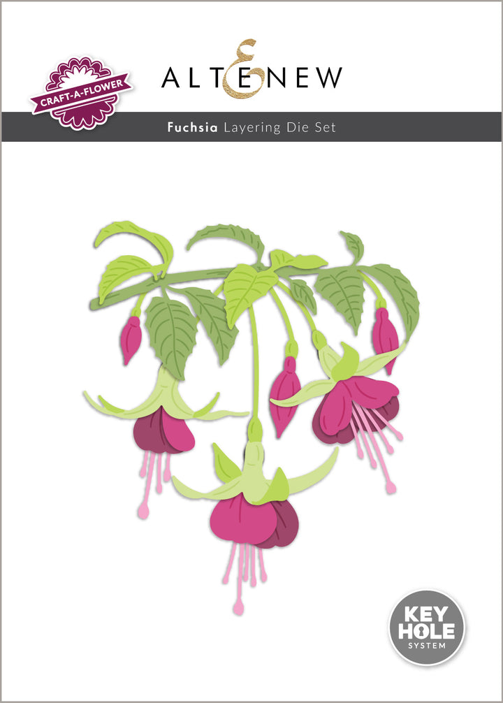 Craft-A-Flower: Fuchsia Layering Die Set