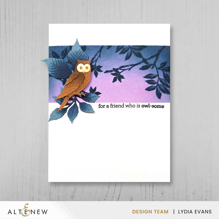 Mini Delight: Woodland Wisdom Stamp & Layering Die Set
