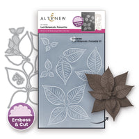 Lush Botanicals: Poinsettia 3D Embossing Folder & Die Set