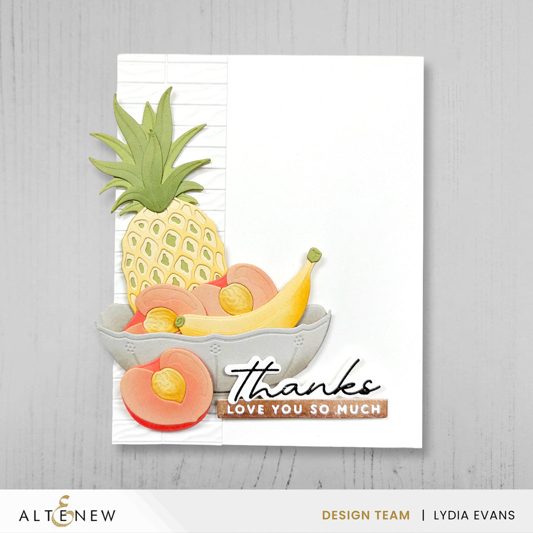 Craft Your Life Project Kit: Fruits & Flowers Add-On Die Set - Altenew
