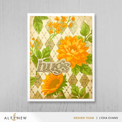 Stencil Art: Botanical Argyle & Add-on Die Bundle
