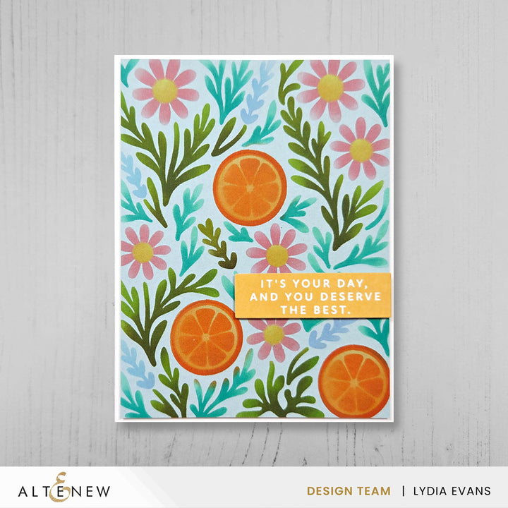 Tea Potpourri Stencil Set (5 in 1)