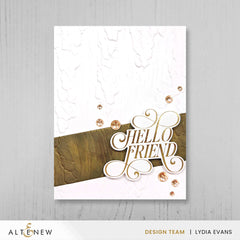 Weathered Bark 3D Embossing Folder