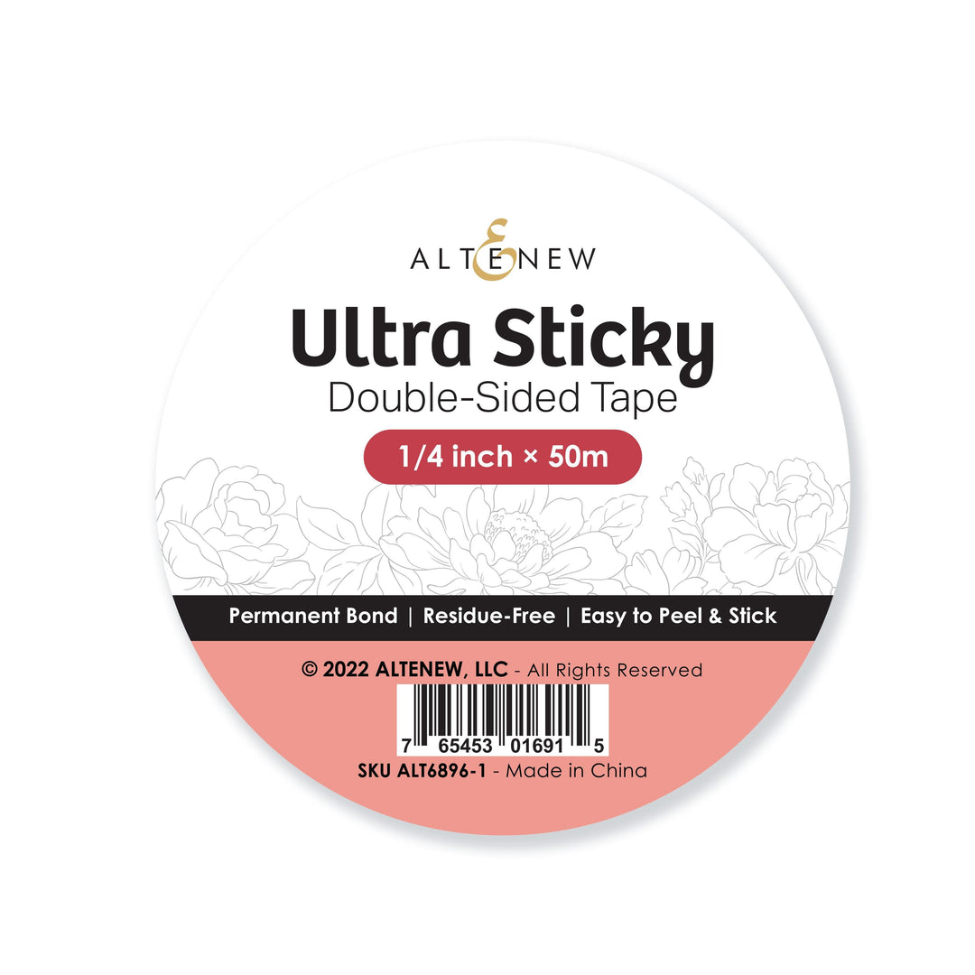 Kingzom Adhesive Tape CO., LTD Adhesives Ultra Sticky Double Sided Tape (1/4 inch × 50m)