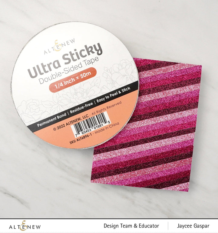 Kingzom Adhesive Tape CO., LTD Adhesives Ultra Sticky Double Sided Tape (1/4 inch × 50m)