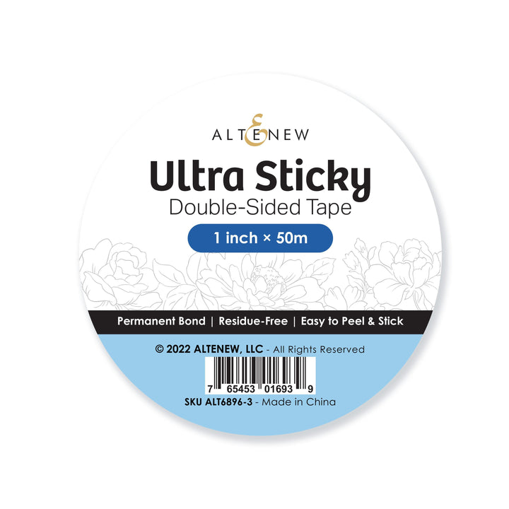 Kingzom Adhesive Tape CO., LTD Adhesives Ultra Sticky Double Sided Tape (1 inch × 50m)