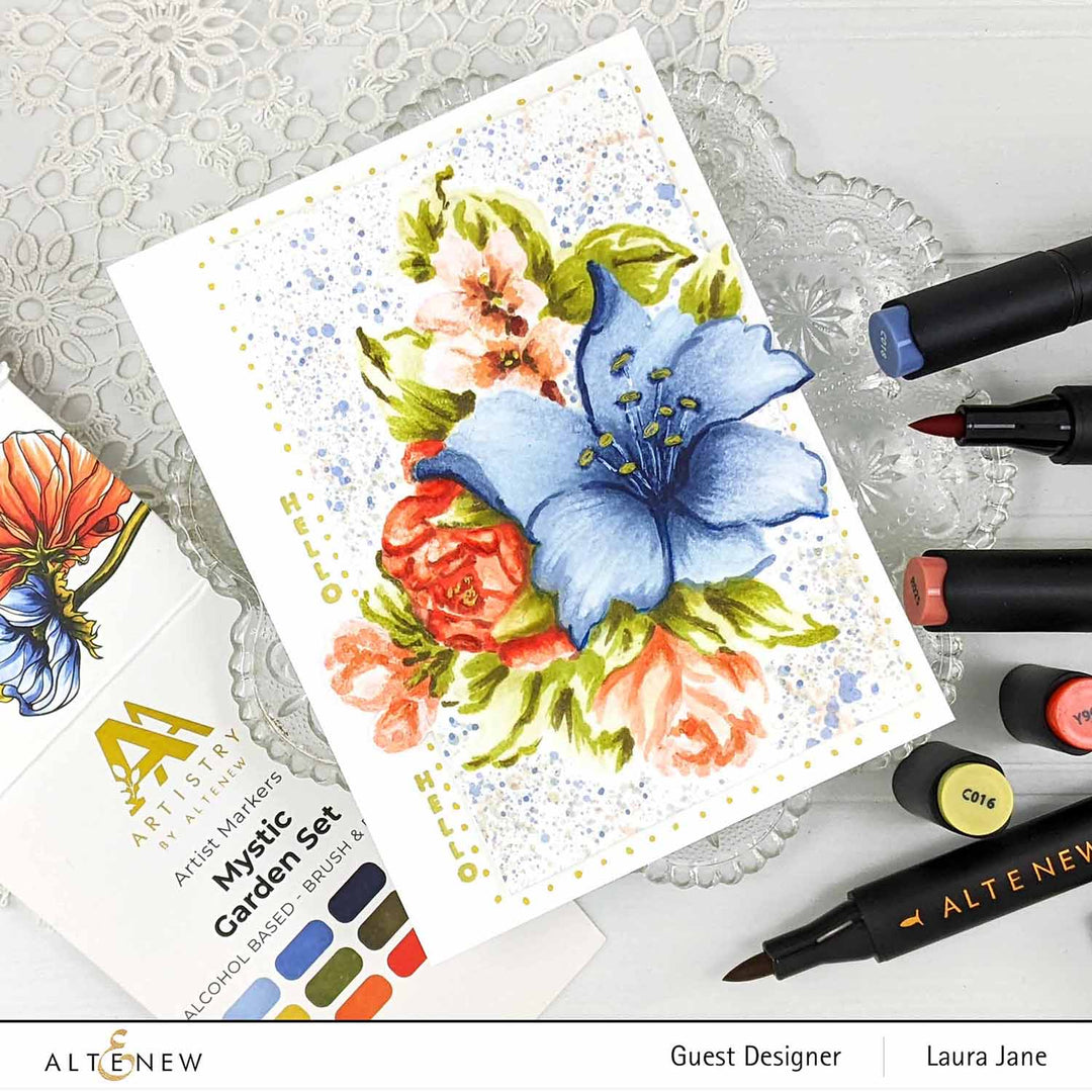 Altenew Alcohol Marker Bundle Mystic Garden & Beach Garden Artist Alcohol Markers Bundle
