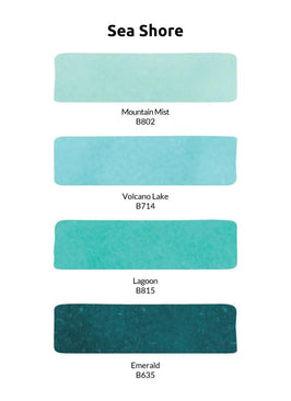 Artist Alcohol Markers Sea Shore Set
