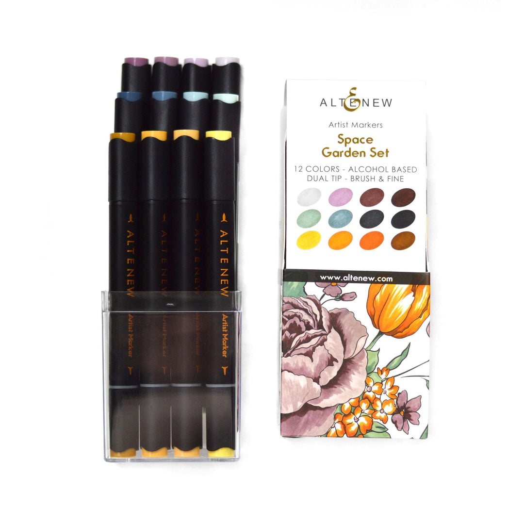 Be Creative Arts Crafts Alcohol Markers Space Garden Artist Alcohol Markers Set I