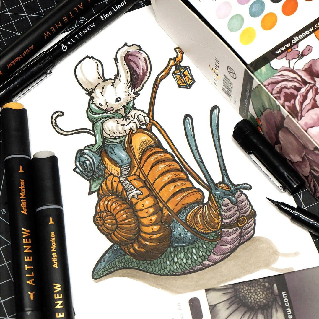 Space Garden Artist Alcohol Markers Set I