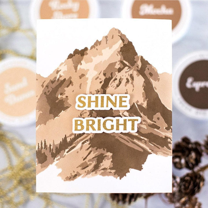 The Mountain Range Stencil Bundle