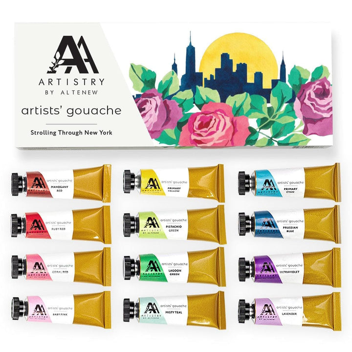New York Cityscape Gouache Bundle