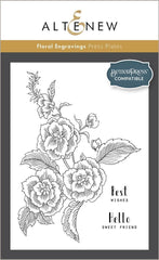 Altenew Betterpress Plate Bundle Delightful Blossoms Press Plate Bundle