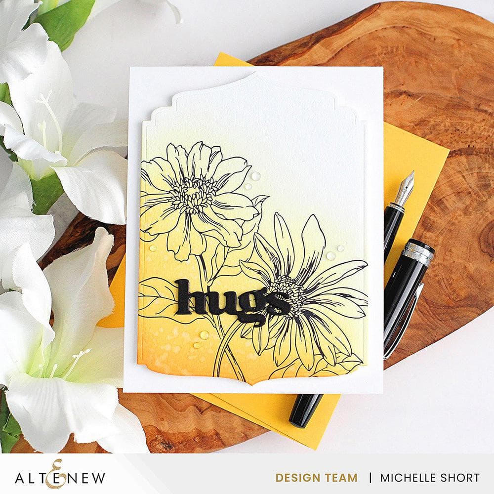 Altenew Betterpress Plate Bundle Delightful Blossoms Press Plate Bundle