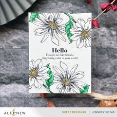 Altenew Betterpress Plate Bundle Delightful Blossoms Press Plate Bundle
