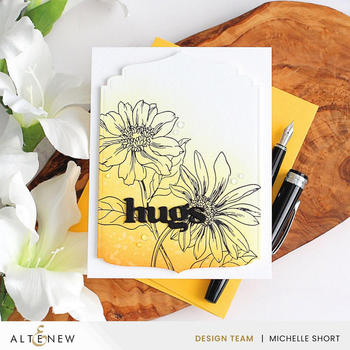 Altenew Betterpress Plate Bundle Wildflower Waltz Press Plate Bundle